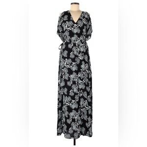 Thakoon Black and Blue Maxi Dress - Sz 8